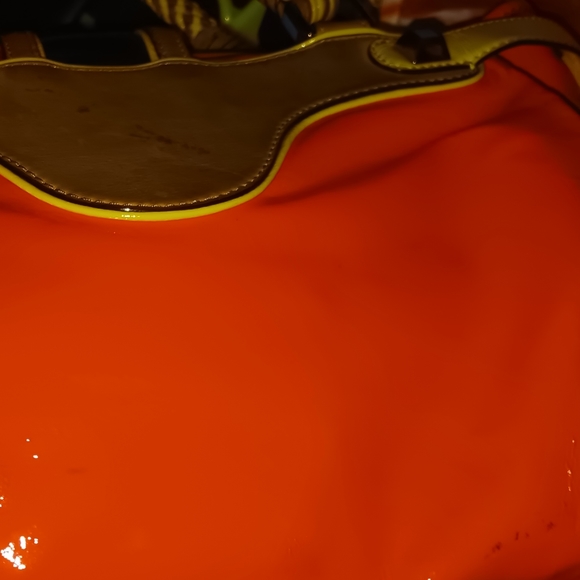 L.A.M.B. Kaleidescope Kaye Patent Leather Handbag - Picture 12 of 15